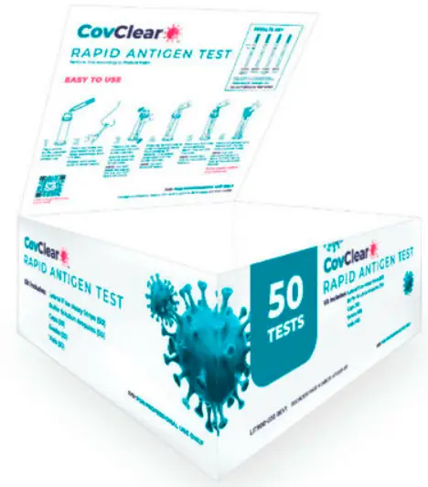 EMPOWERED DIAGNOSTICS SARS-COV-2 Covclear Covid-19 Rapid Antigen Test