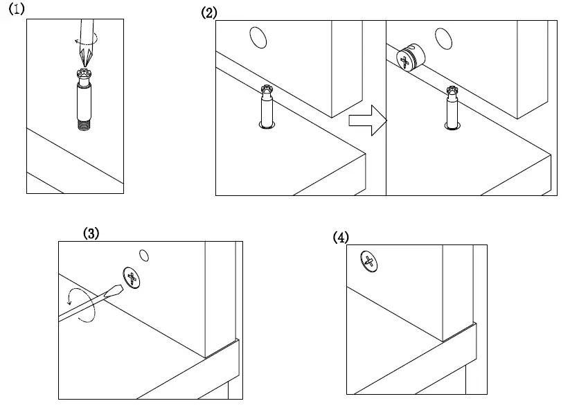 ANGELES-HOME-4-Layers-Shelf-Instruction-Manual-FIG-3
