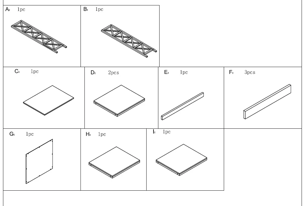 ANGELES-HOME-4-Layers-Shelf-Instruction-Manual-FIG-4