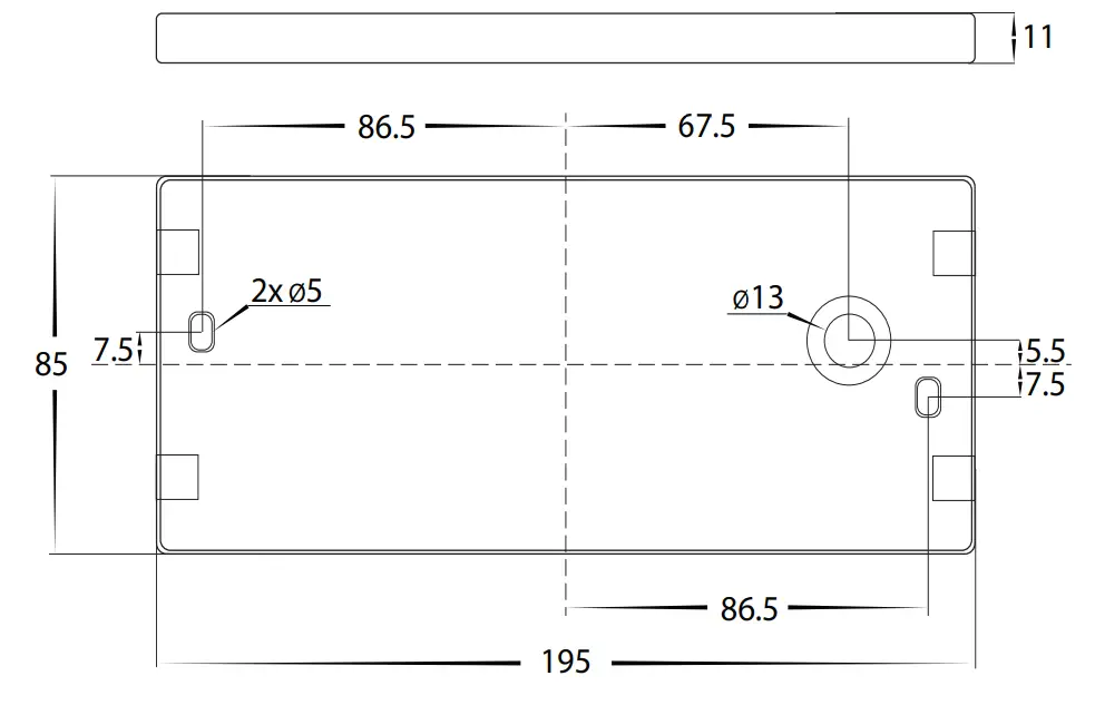 HAVIT Lightning HV3275T-BLK 12V Virsma Step Light - Fig