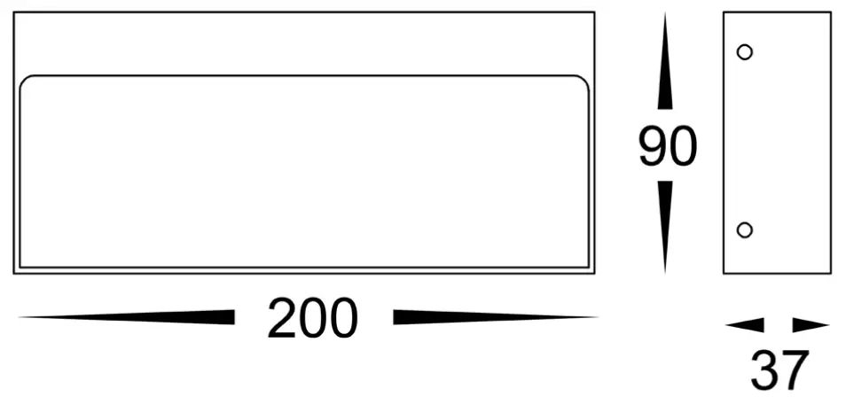 HAVIT Lightning HV3275T-BLK 12V Virsma Step Light