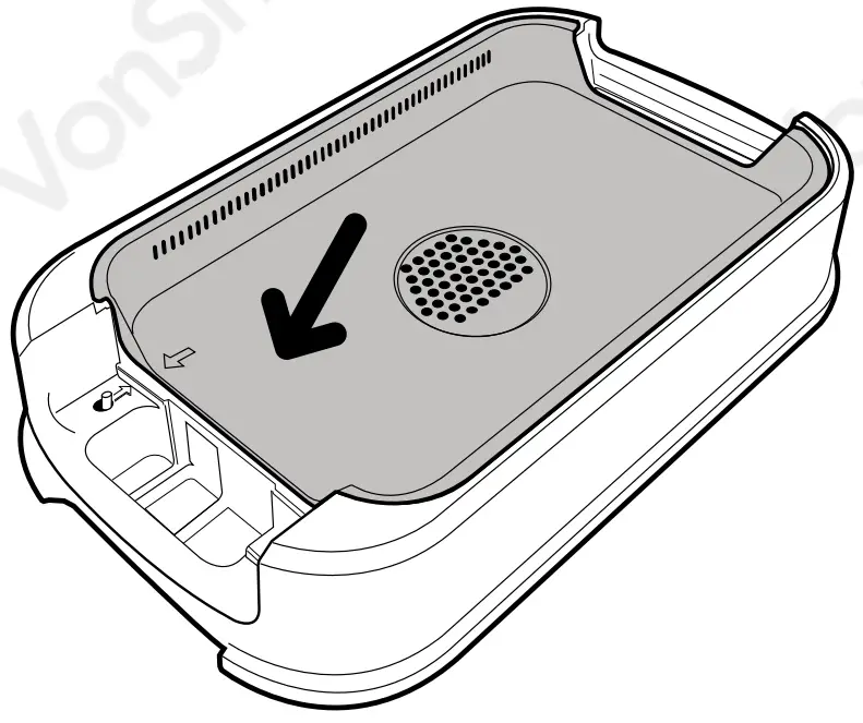 2000053 1200W Smokeless Grill WM Assembly