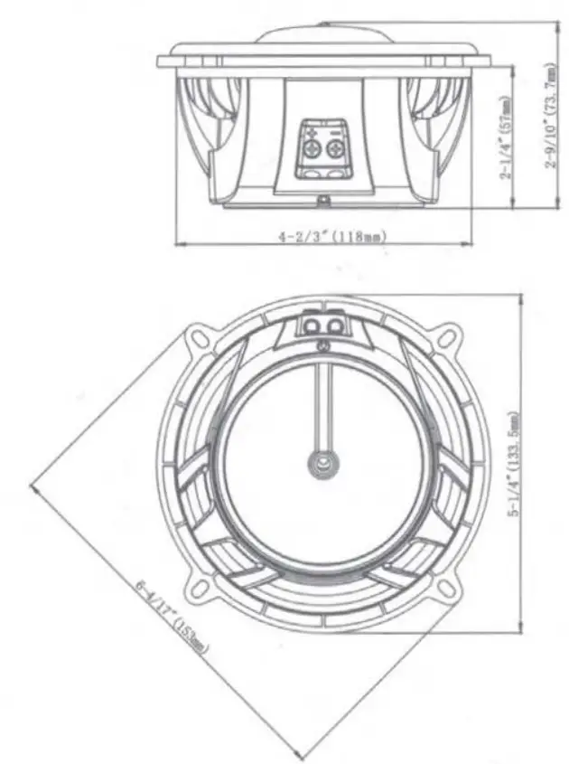 Infinity-108K53XF-Kappa-53XF-Kappa-Series-5-1-2-way-car-speakers-FIG-2