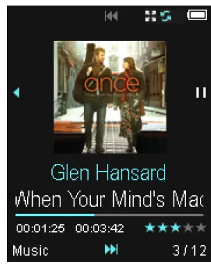 HIFIMAN HM-70032G Re-400 32G Portable Player plus 11