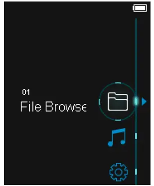 HIFIMAN HM-70032G Re-400 32G Portable Player plus 8