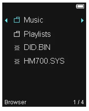 HIFIMAN HM-70032G Re-400 32G Portable Player plus 9