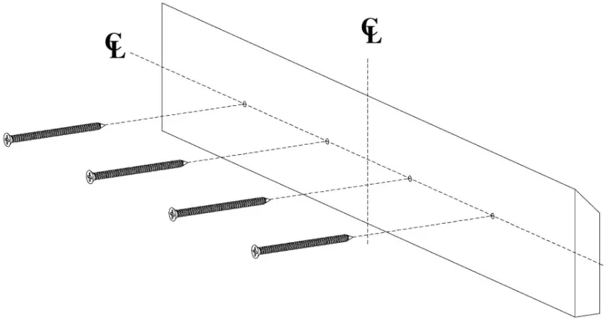 WETSTYLE EBHS60WML W12L28 Bauhaus Wall Mount Vanity Bottom - Figure 6