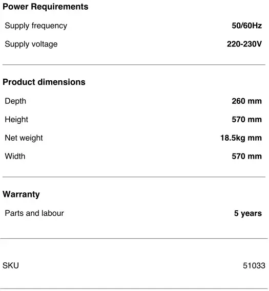 Haier AB18CS2ERA 5.0kW Cassette Air Coniditioner - SPECIFICATIONS 2