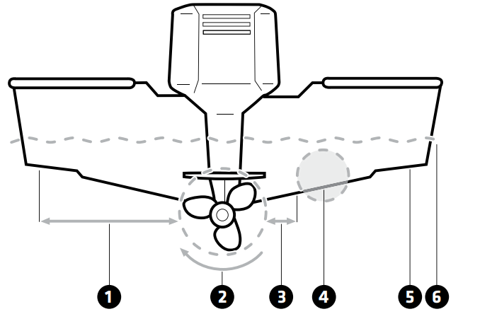 HUMMINBIRD 532314-4 Transom Transducer-fig2