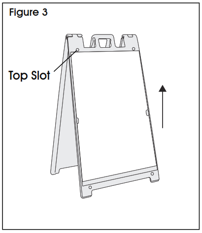 ULINE H-7902 Deluxe Plastic A-Frame - fig 3