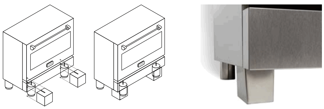 ZLINE RA48 6 Cu Ft Freestanding Double Oven - FIGURE 4