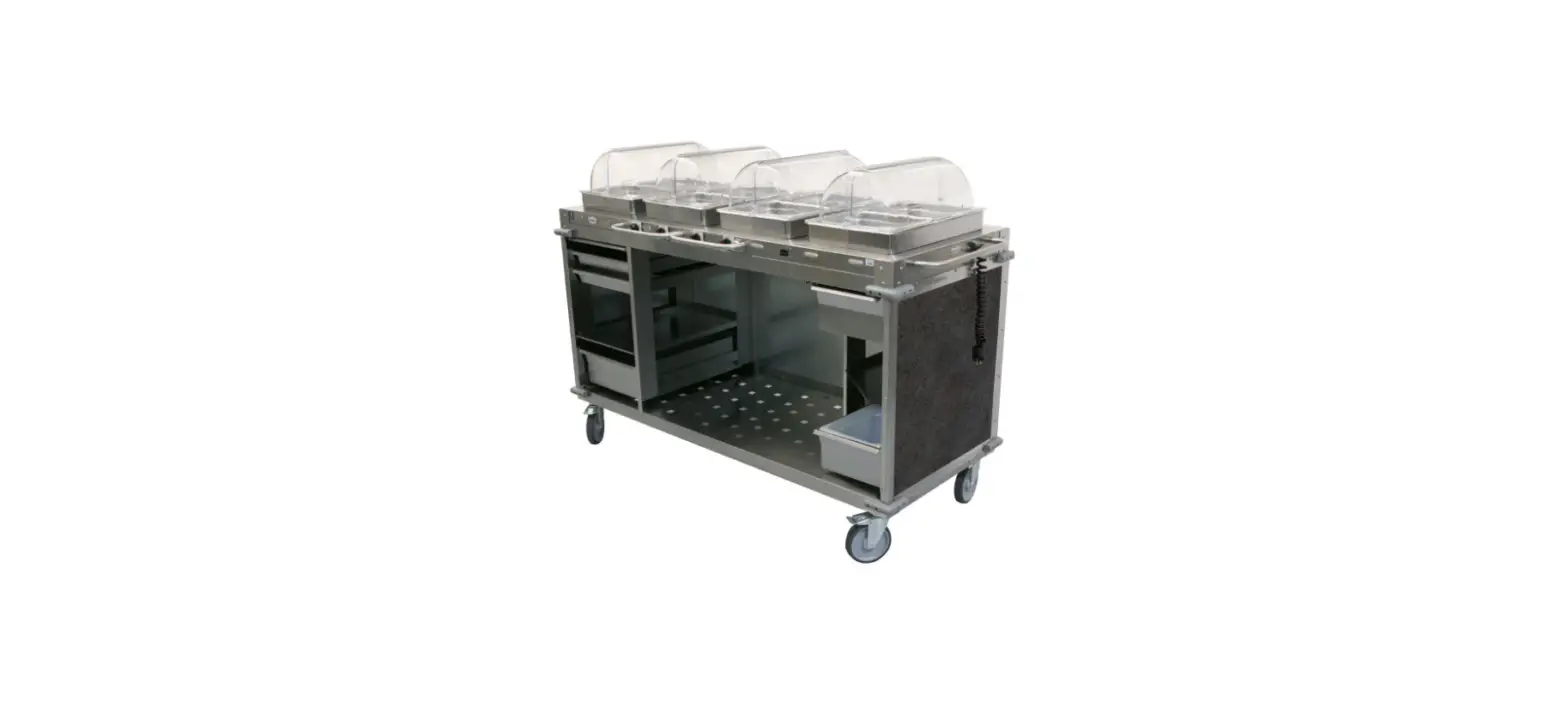 Cadco Cbc-hhhh-l3-4 Grey Mobileserv 4 Bay Mobile Hot Buffet Cart User Manual Cadco Cbc-hhhh-l3-4 Grey Mobileserv 4 Bay Mobile Hot Buffet Cart User Manual