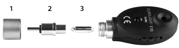 KaWe Eurolight E30 Ophthalmoscopes - FIGURE 8