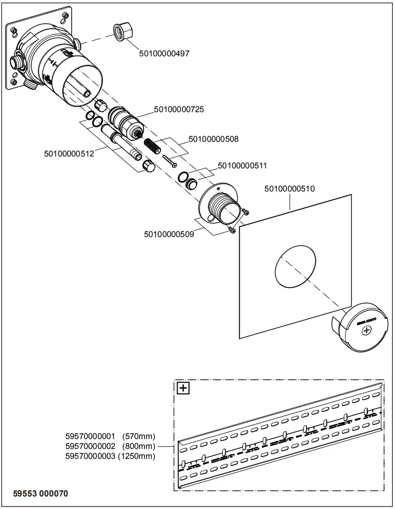 KEUCO 51688 Shower Arm - fig 10