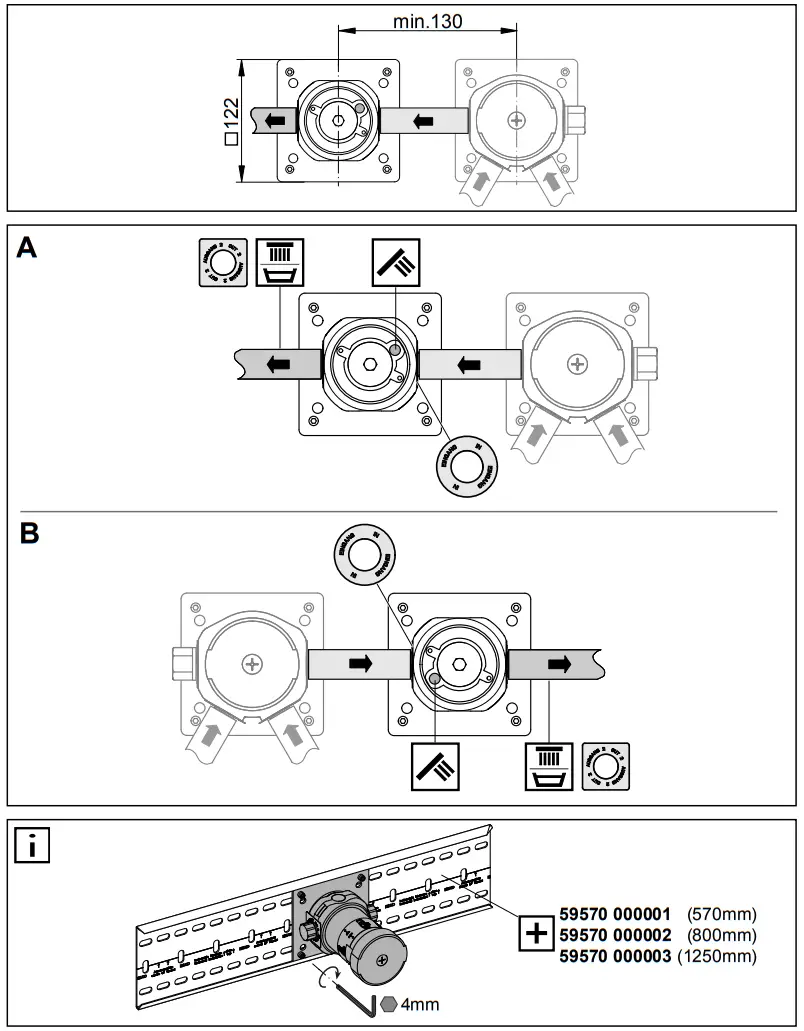 KEUCO 51688 Shower Arm - fig 19