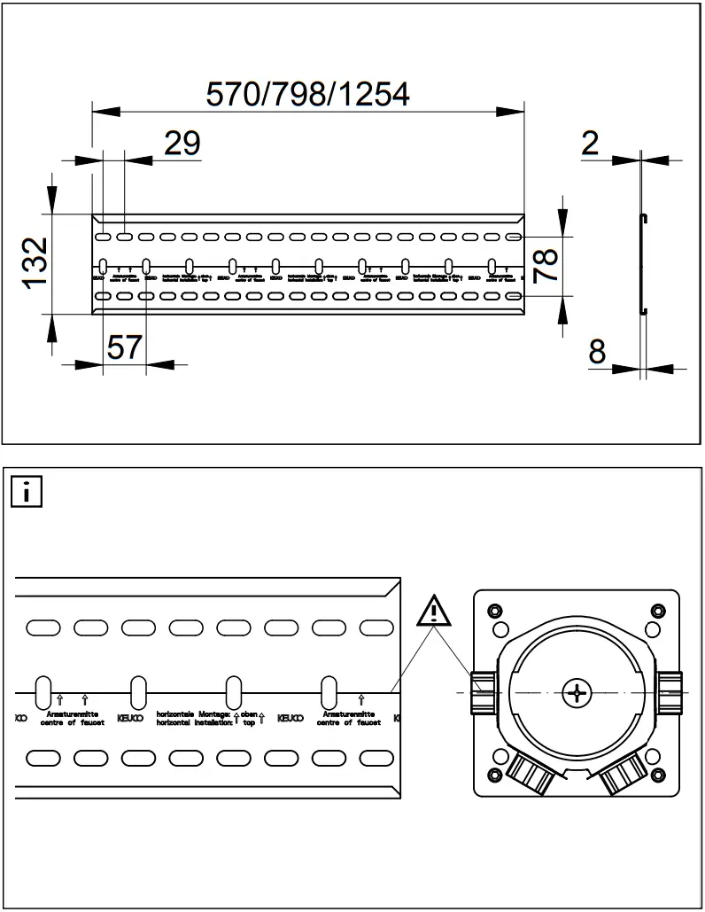 KEUCO 51688 Shower Arm - fig 30