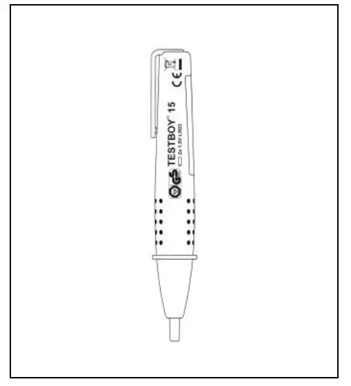 Testboy 15 Magnetic Field Tester