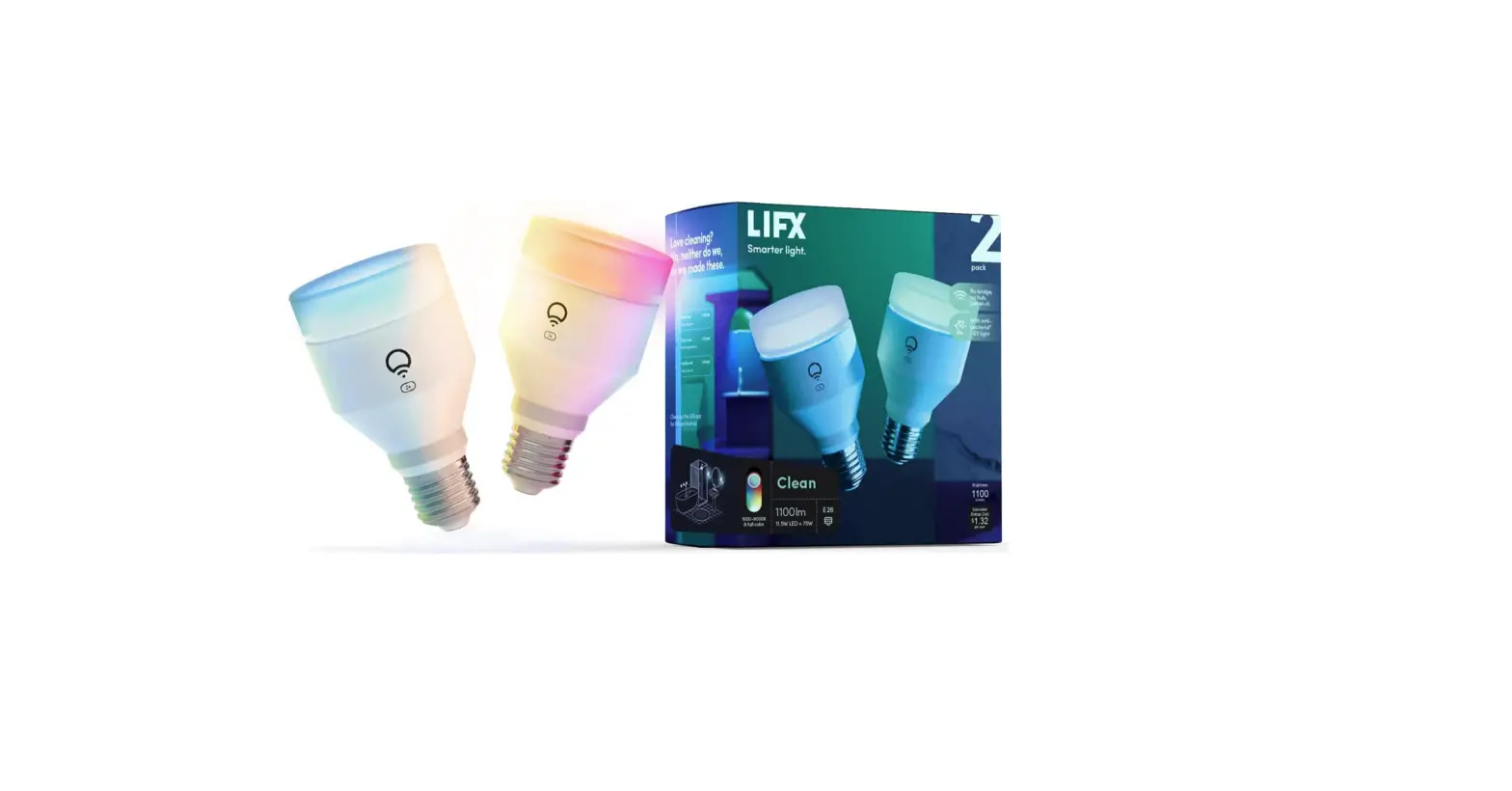 Lifx Hb2lhla19e26uvus Wi-fi Smart Led Light Bulb User Manual