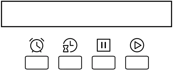 INVENTUM IOM6170RK Build-In Oven - Display