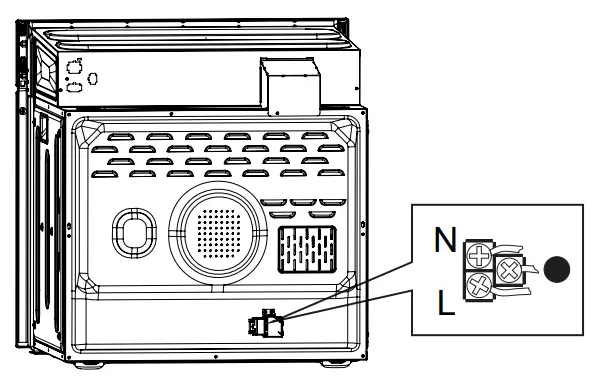 INVENTUM IOM6170RK Build-In Oven - ELECTRICAL CONNECTION