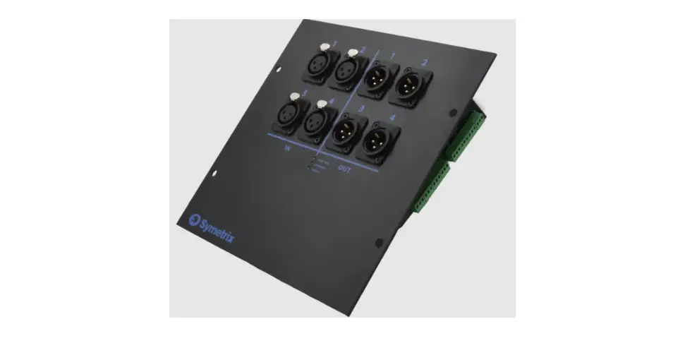 Symetrix Xin 4 Dante I-o Expander User Guide Symetrix Xin 4 Dante I-o Expander User Guide