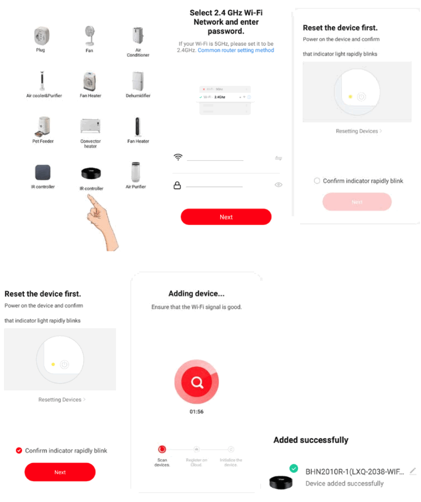 bimar AP12 UFO R1 IR WiFi Remote Control - fig 2