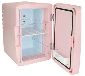 PERSONAL CHILLER K6 Series LED Lighted Mini Fridge
