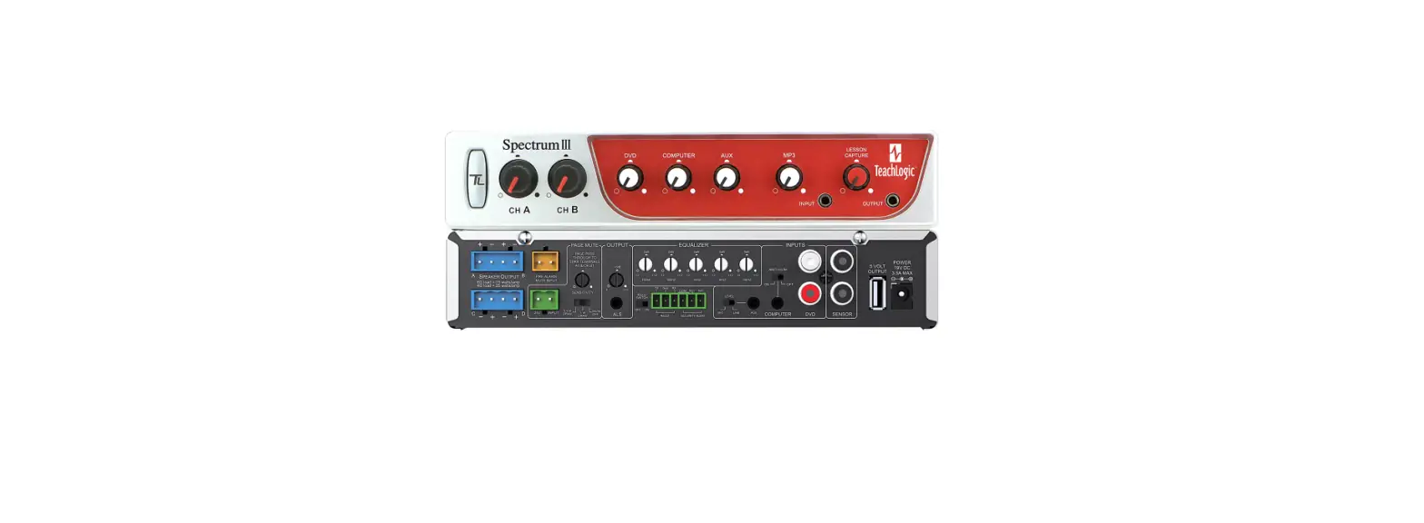 Teachlogic Oa-50 Spectrum Receiver Amplifier User Guide