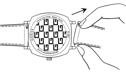 GUCCI-Replacing-the-Interchangeable-Strap-fig 3