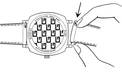 GUCCI-Replacing-the-Interchangeable-Strap-fig 6