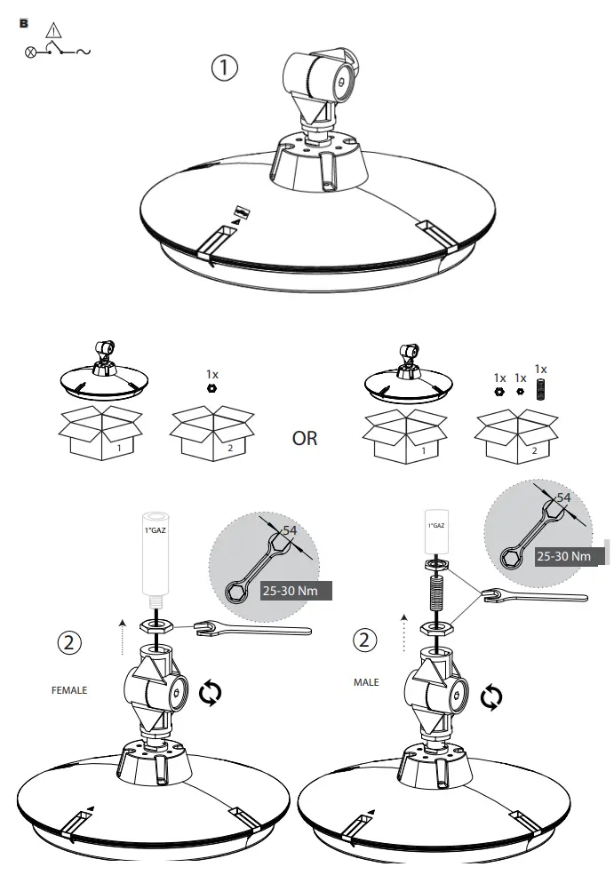 On Tube 1’’ Adjustable