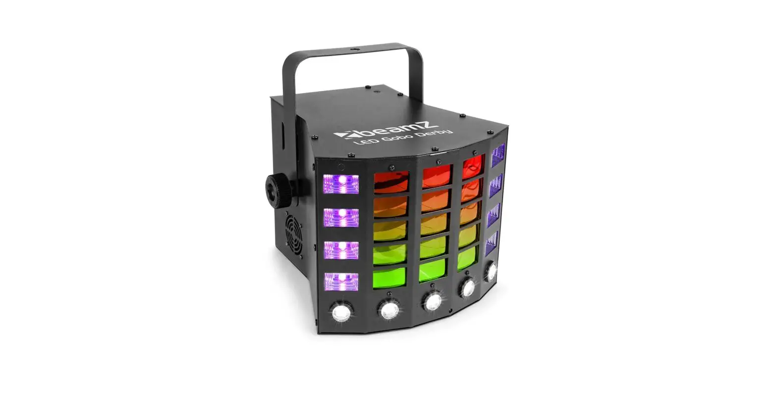 Beamz Strobederby Gobo Derby Led Dj Effect Light User Manual Beamz Strobederby Gobo Derby Led Dj Effect Light User Manual