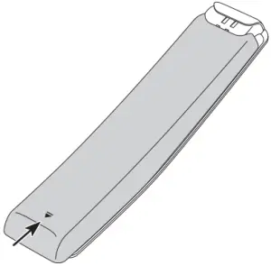 LSP7T LSP9T - Installing batteries into Smart Remote 4