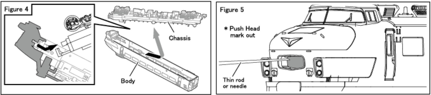 ROKUHAN T030 4 Limited Express Train Red Express 6 Car Set - fig 5