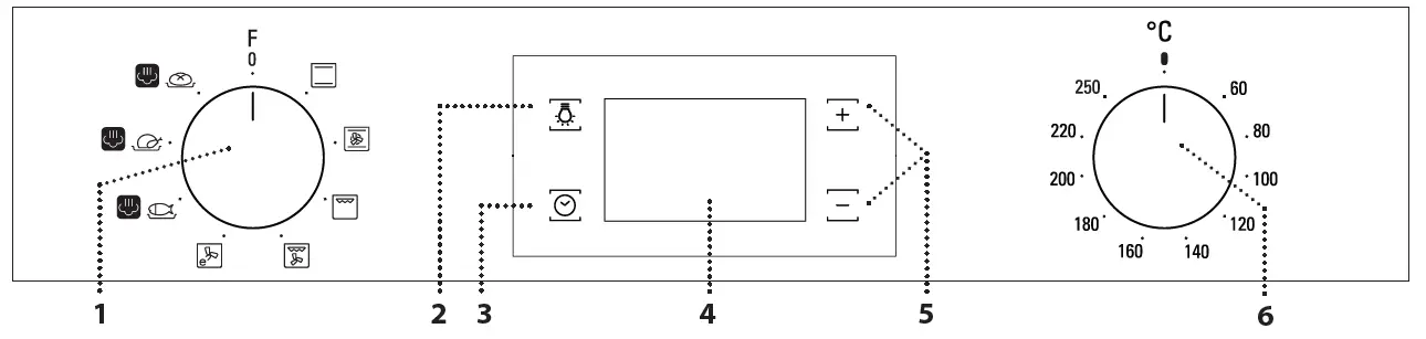 Hotpoint FA4S 541 JBLG H Electric Oven 1