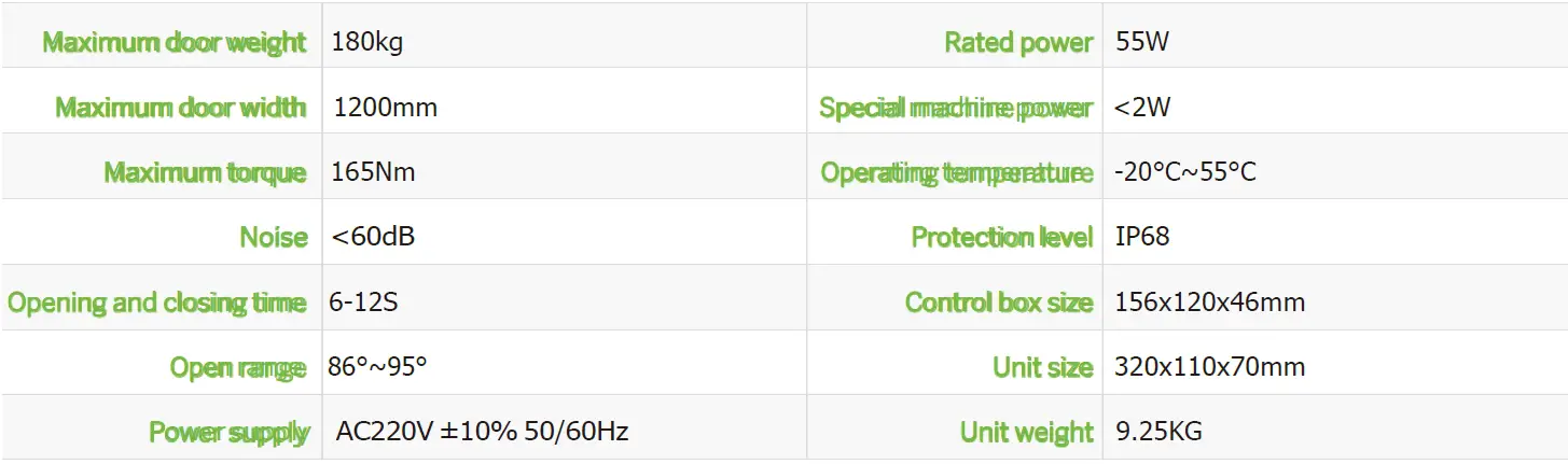cronte D180S Floor Concealed Door Closers 01