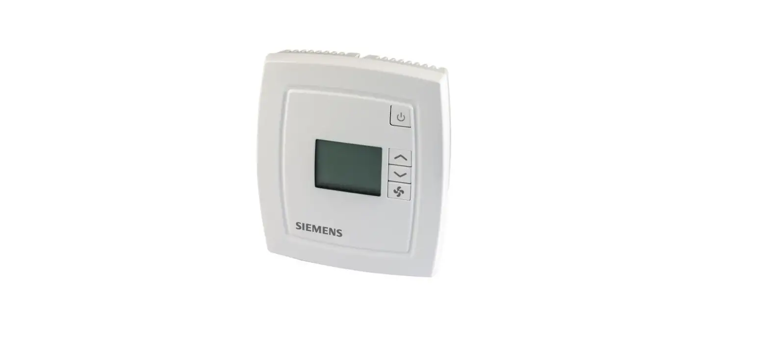 Siemens Rdb160bnu Fan Coil Unit Room Thermostat With Bacnet Ms/tp Communication Instruction Manual