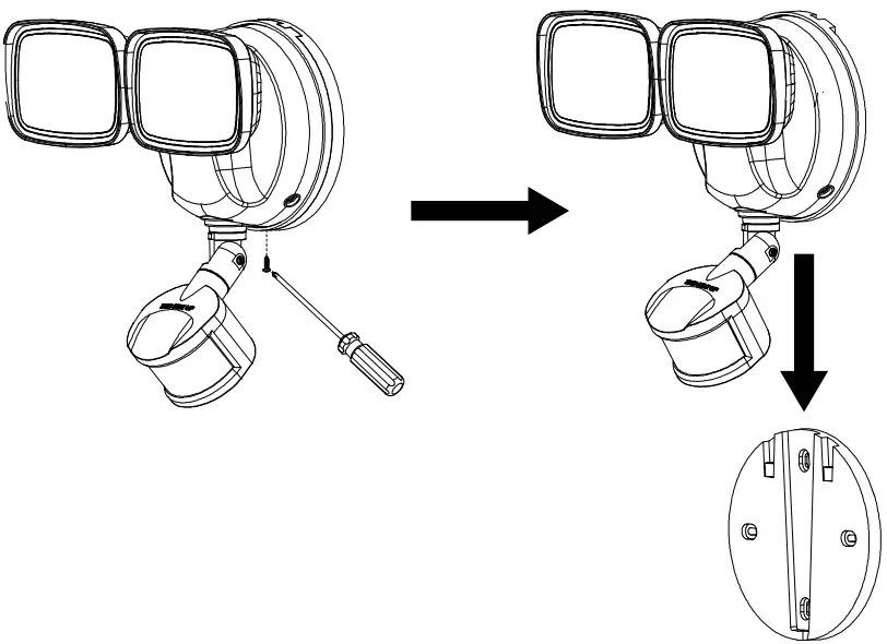 Security Light Installation