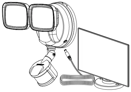 FEIT ELECTRIC S9.5 Dual Head Solar Motion Security Flood Light