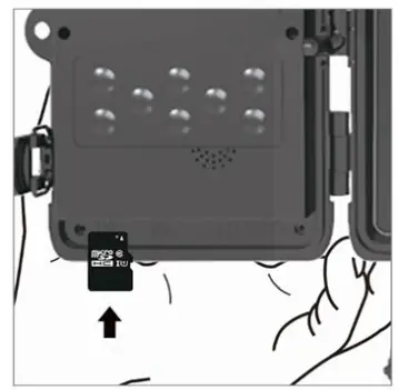 kogan KAHUTRCA810B Hunting Trail Camera- remove microSD card