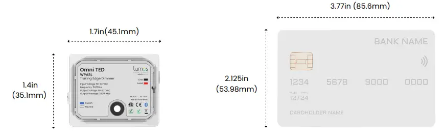 Lumos Controls Omni TED Trailing edge dimmer - Fig 1