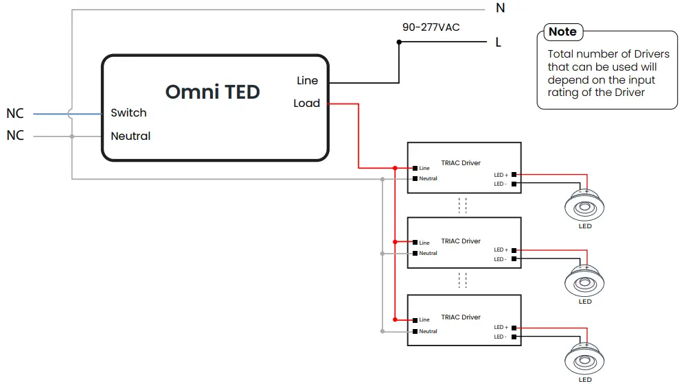 Lumos Controls Omni TED Trailing edge dimmer - Fig 4