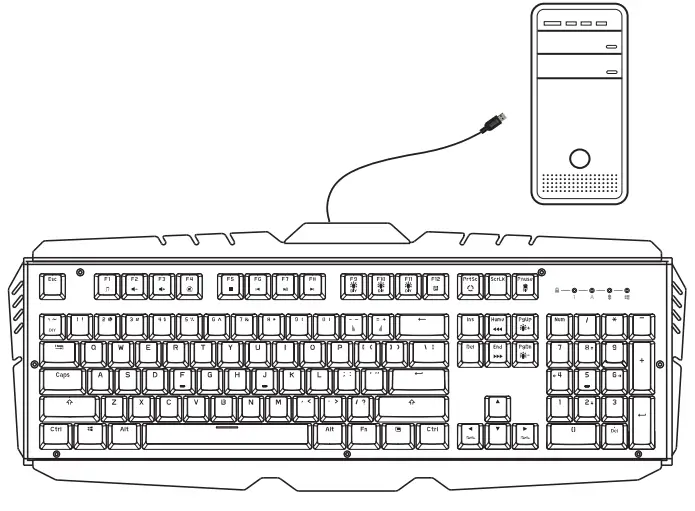 IOGEAR HVER™ PRO X RGB Optical Mechanical Keyboard