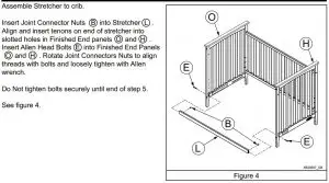 FIG 11 Assemble Stretcher to crib