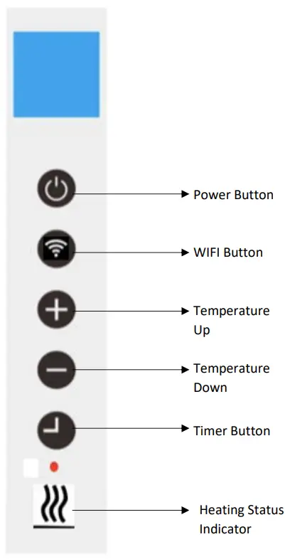 electriQ Light Panel Far Infrared Carbon Heater -operation