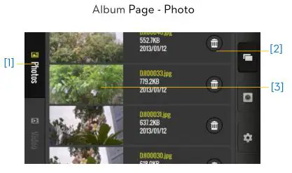 Phantom FC40 - Album Page - Photo
