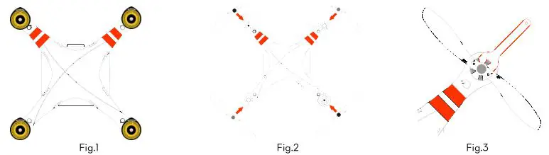 Phantom FC40 - Fig. 1,2,3