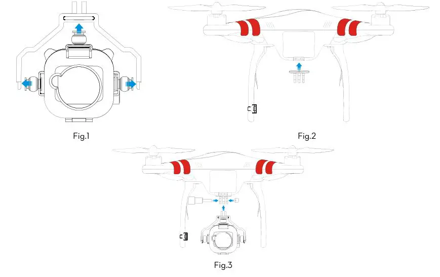 Phantom FC40 - Installing the Camera Mount