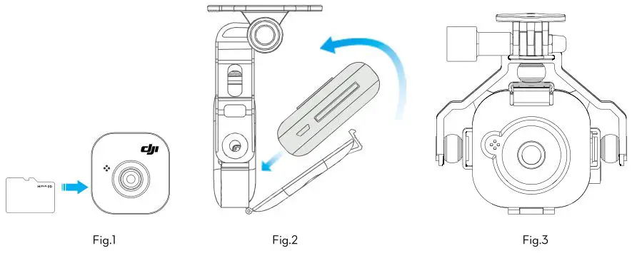 Phantom FC40 - Installing the Camera