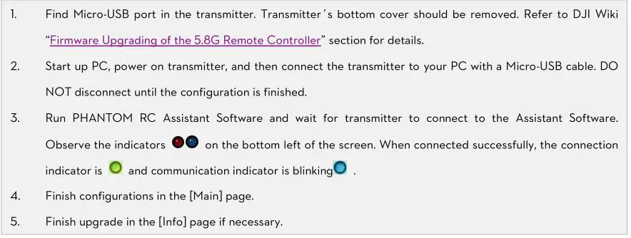 Phantom FC40 - PHANTOM RC Assistant Software Description 1